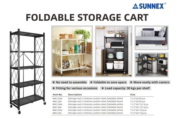 Sunnex Articol nou--Coș de depozitare pliat