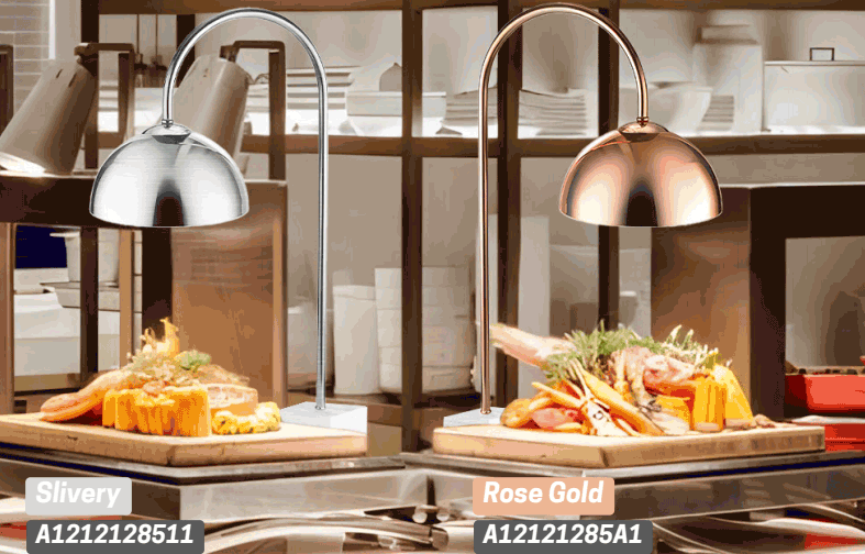 SUNNEX Cea mai nouă lampă pentru încălzirea alimentelor cu bază de marmură