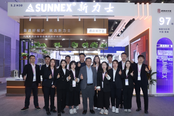 SUNNEX strălucește la HOTELEX Shanghai 2026, lider în industria echipamentelor de catering cu măiestrie și inovație